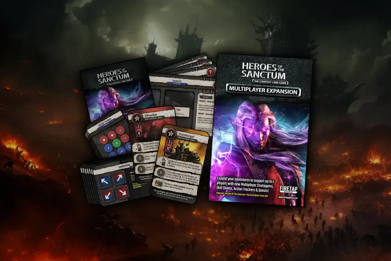 Heroes of the Sanctum - Multiplayer Expansion - Post Banner