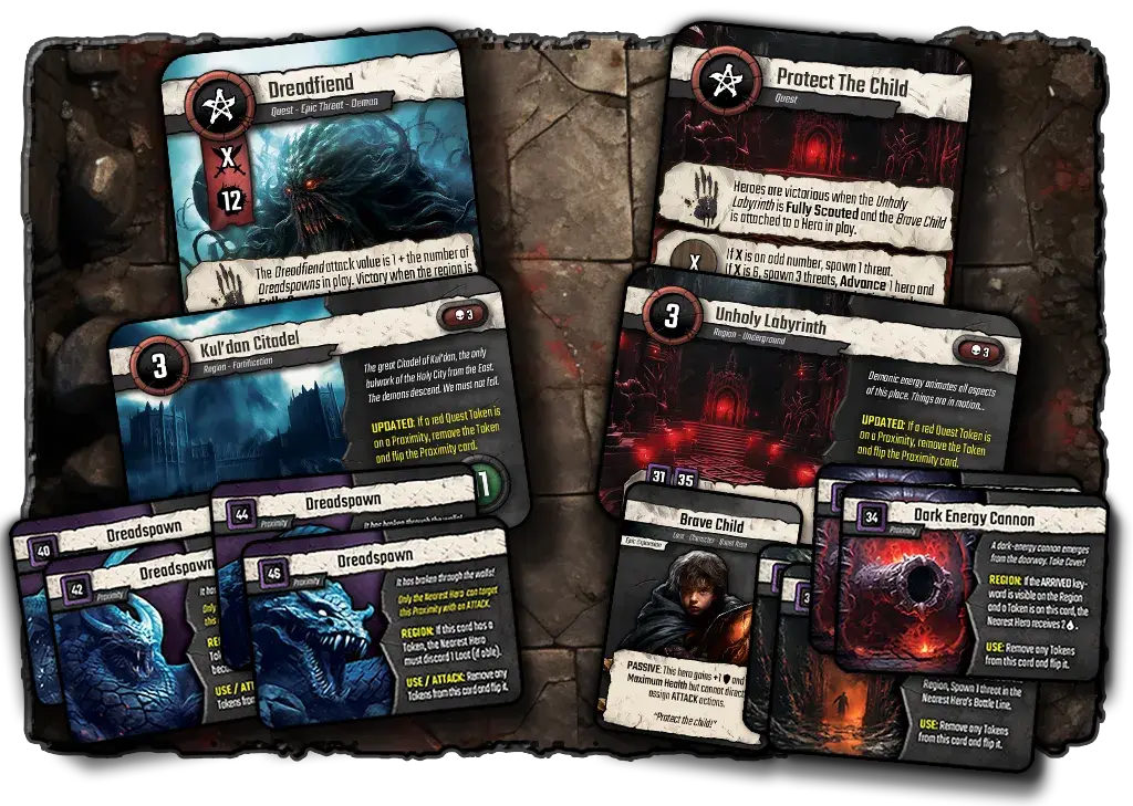 Quests from the Epic Expansion In Heroes of the Sanctum