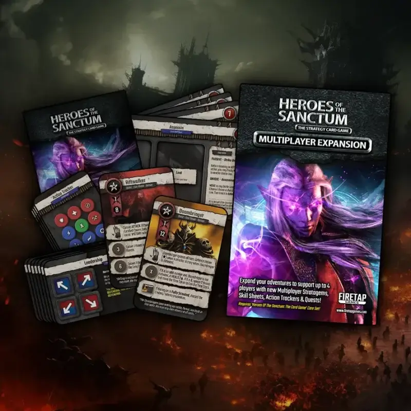 Heroes of the Sanctum - Multiplayer Expansion - Post Banner